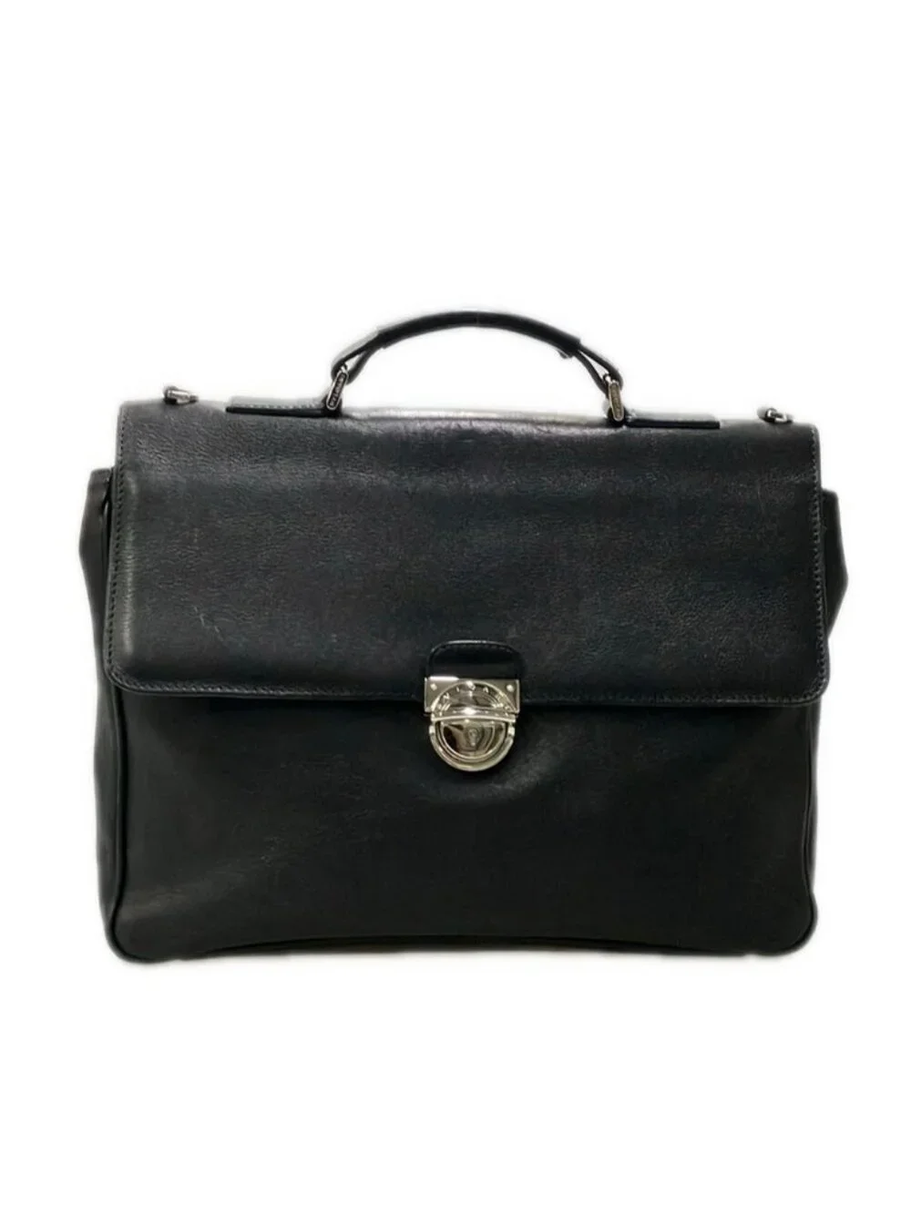 Bvlgari Briefcase Shoulder Bag Business 2-Way
